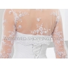 Brud bolero Spets paljetter med ärm