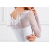 Brud bolero tyll spets