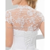 Spetsbolero brud kort ärm