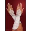 Brudhandskar med pärlor