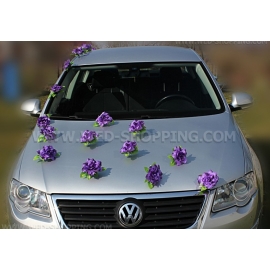 Rosor violett  för en bildekoration