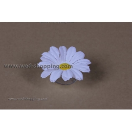 Vita prästkragar med sugkoppar för bröllop bil dekoration