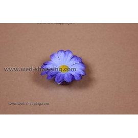 Blå prästkragar med sugkoppar för bröllop bil dekoration