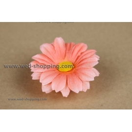 Persika prästkragar med sugkoppar för bröllop bil dekoration