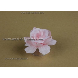 Rosa rosor med sugkoppar för bröllop bil dekoration