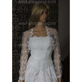 Bolero lång ärm Spets