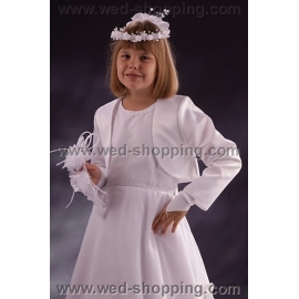 Bolero kort ärm - satin