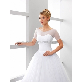 Bolero tyll korte ärmer