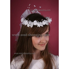 Håraccessoarer Första Kommunions Diadem