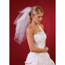 Brudslöja Tupp Fason