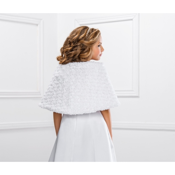 Cape av päls Flicka första nattvarden