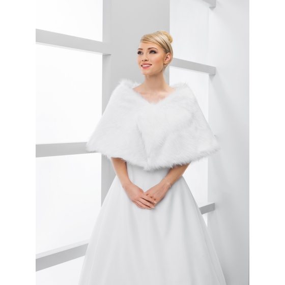 Cape i Fuskpäls för Böllop - Räv