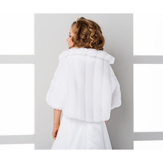 Cape i fuskpäls med ärmar första nattvarden