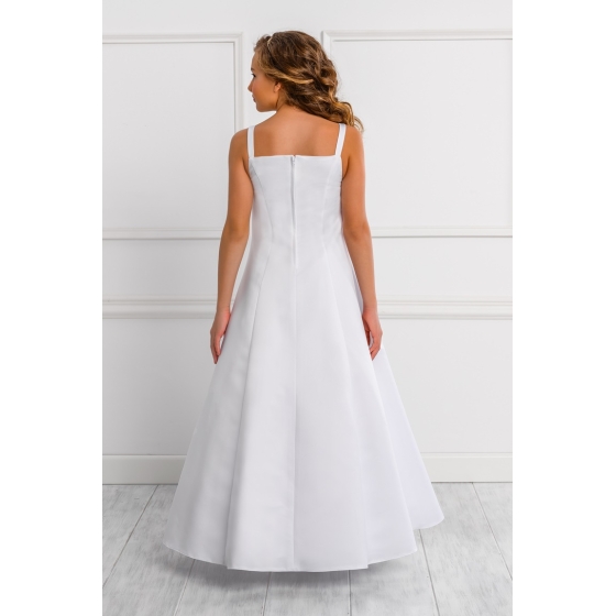 Ceremoni klänning för barn i satin