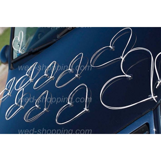 Bildekoration till bröllop 12 hjärta