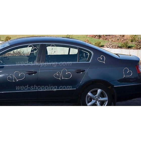 Bildekoration till bröllop 12 hjärta