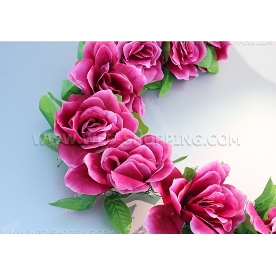 burgundy rosor med sugkoppar