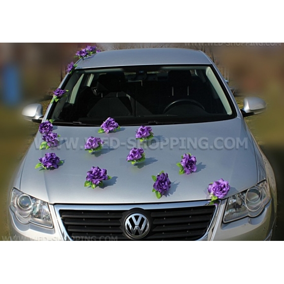 Rosor violett  för en bildekoration