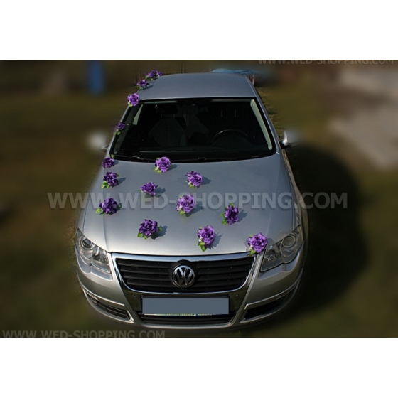 Rosor violett  för en bildekoration