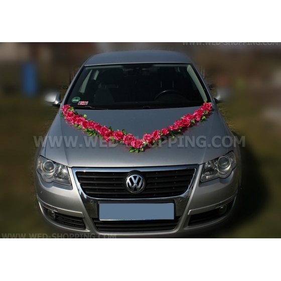 Rosor mörkrosa för en bildekoration