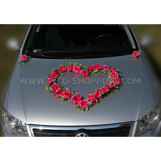 Rosor mörkrosa för en bildekoration