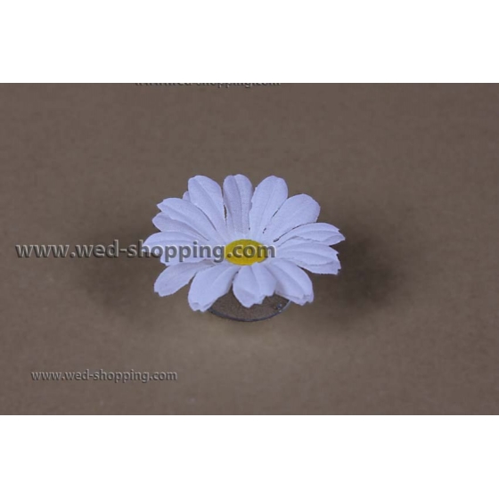 Vita prästkragar med sugkoppar för bröllop bil dekoration