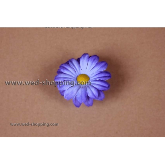 Blå prästkragar med sugkoppar för bröllop bil dekoration