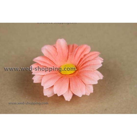 Persika prästkragar med sugkoppar för bröllop bil dekoration