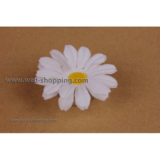 Ivory prästkragar med sugkoppar för bröllop bil dekoration