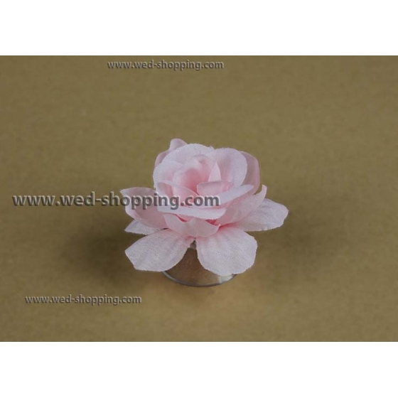 Rosa rosor med sugkoppar för bröllop bil dekoration