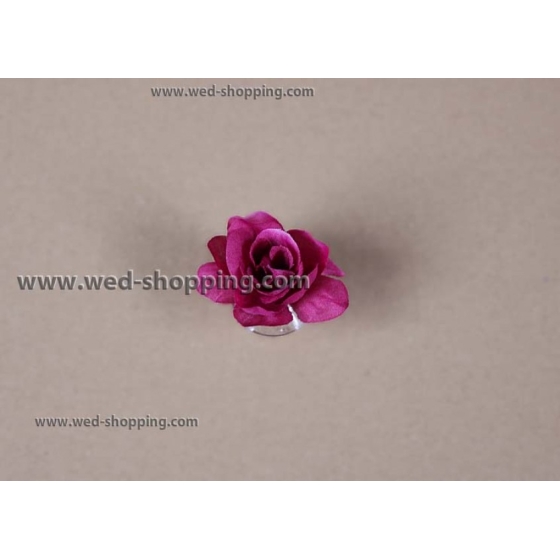 Bourgogne rosor med sugkoppar för bröllop bil dekoration