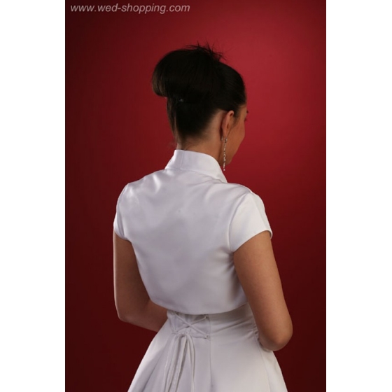 Bolero kort ärm - satin