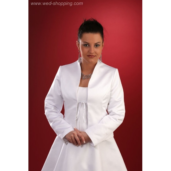 Bröllopsjacka i satin