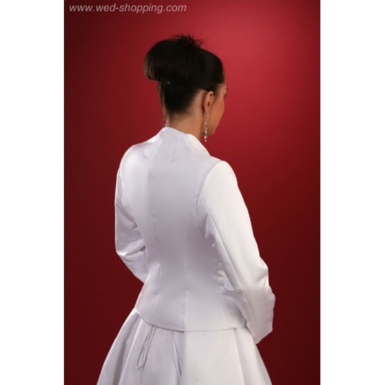 Bröllopsjacka - satäng varm