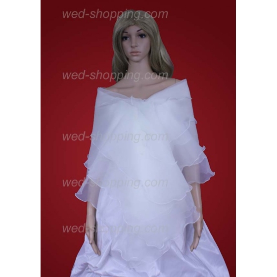 Organza sjal bröllop