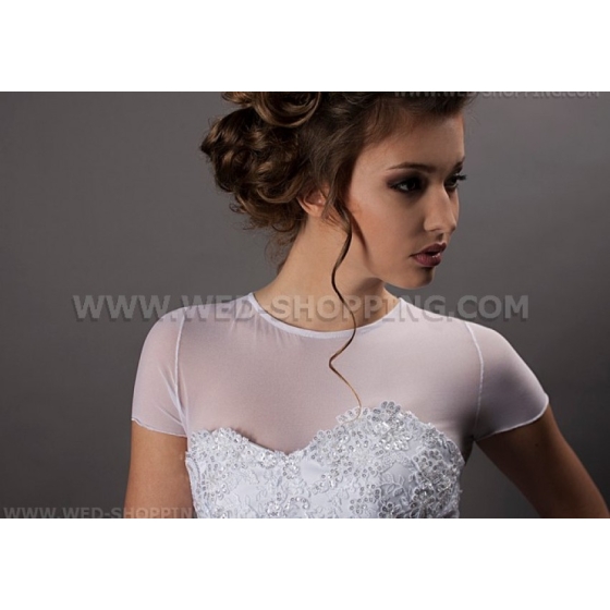 Brud bolero Stretch Tyll