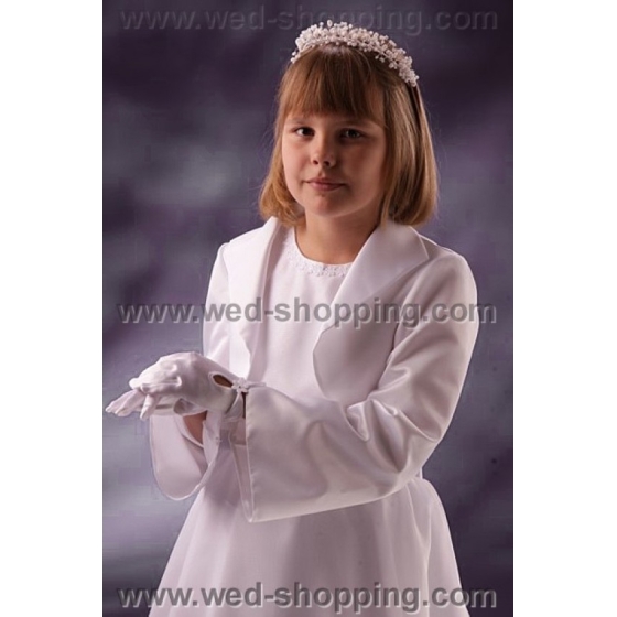 Bolero med vid ärm och krage