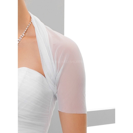 Brud bolero tyll ärmar