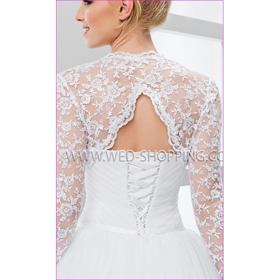 spets brud bolero Ã¶ppen rygg