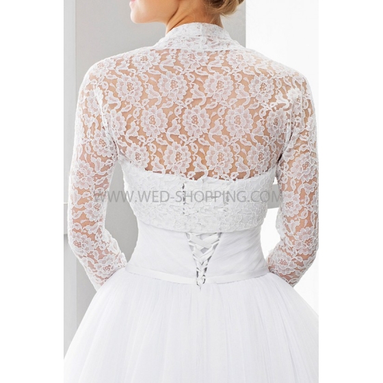 Stretch spets bolero jacka