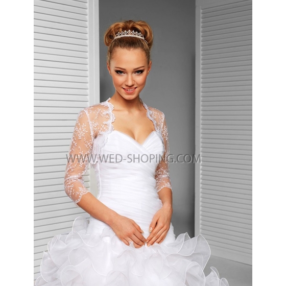 Jacka till brud spets