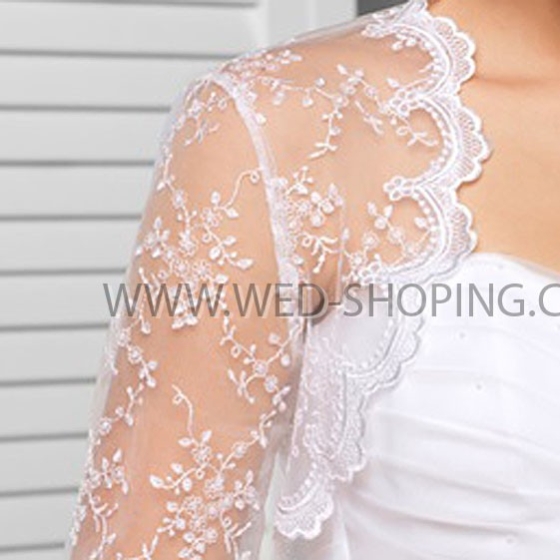 Jacka till brud spets