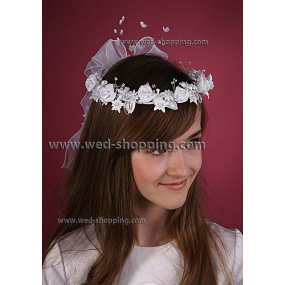 Håraccessoarer Första Kommunions Diadem