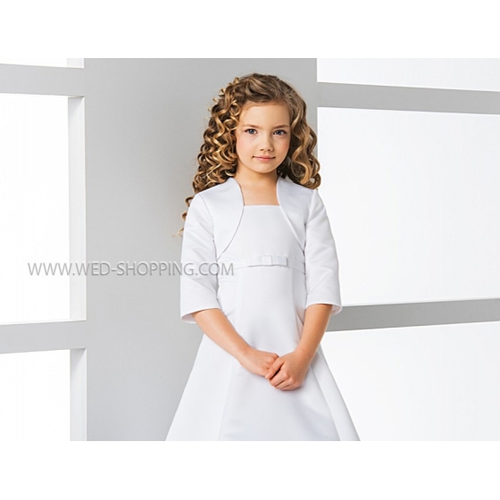 Vit Blomma Flicka Jacka