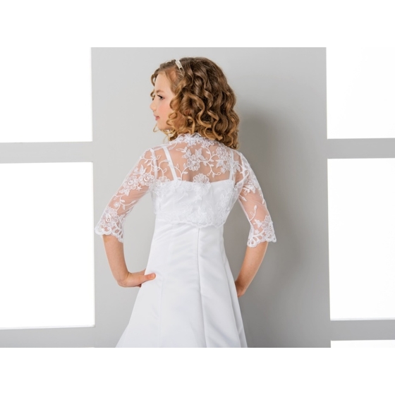 Spetsbolero med 2/3 ärm Första Kommunion
