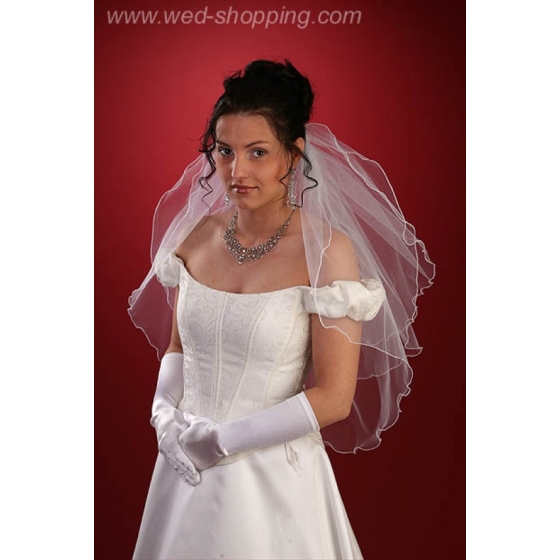 Brudslöja 70/60/50 cm