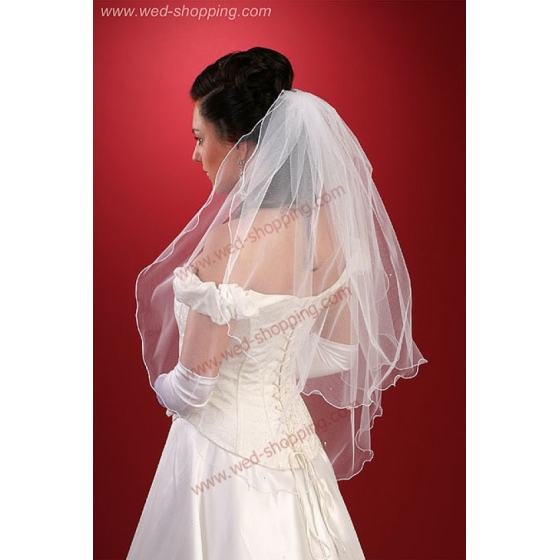 SlÃ¶ja med kristaller Vit