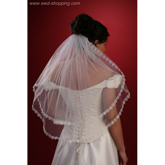 Ivory Brudslöja har en kam