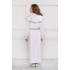 Aube robe communion fille