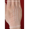 Gants courts filet, style rétro